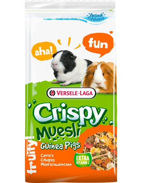 CRISPY MUESLI GUINEA PIGS CAVIA COBAYAS VERSELE LAGA
