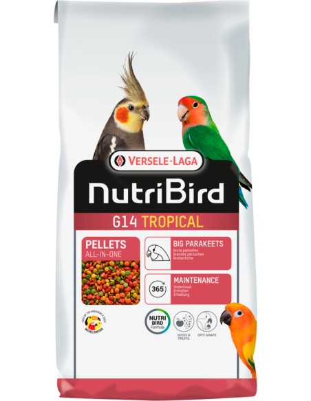NUTRIBIRD COTORRAS G14 TROPICAL VERSELE LAGA - 1 KG