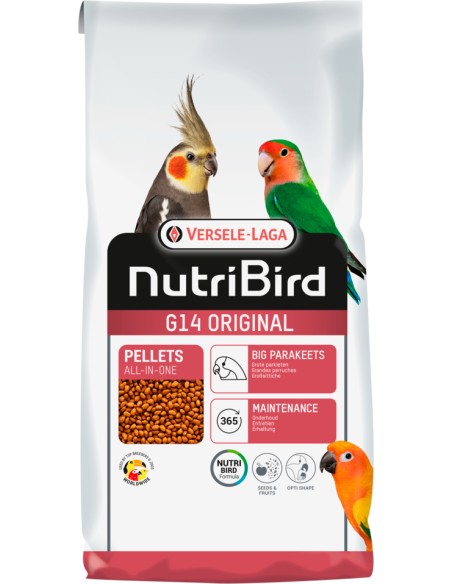NUTRIBIRD COTORRAS G14 ORIGINAL VERSELE LAGA - 1 KG