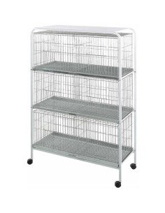 ESTANTERIA EXPOSITOR JAULA 2 DEPARTAMENTOS COPELE