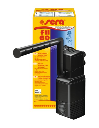FILTRO INTERIOR FIL 60 PARA ACUARIOS SERA