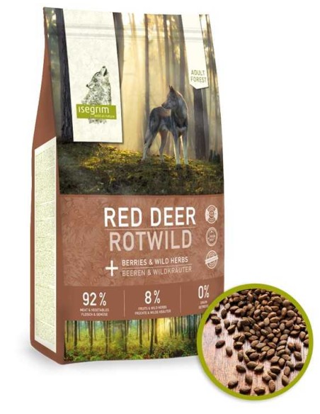 PIENSO ADULT RED DEER CIERVO CON BAYAS ISEGRIM