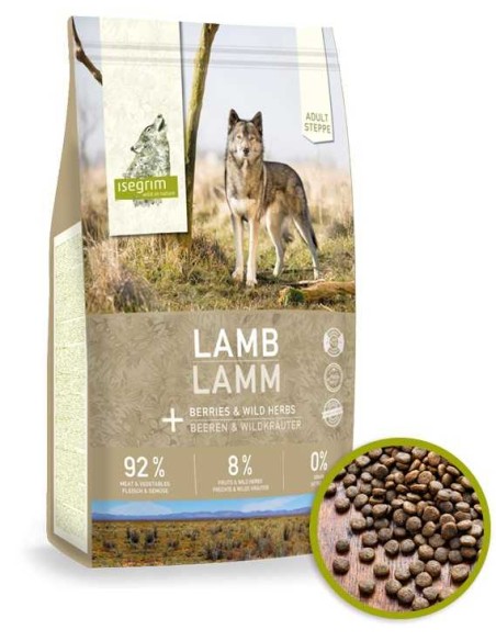 PIENSO ADULT STEPPE LAMB CORDERO CON BAYAS ISEGRIM