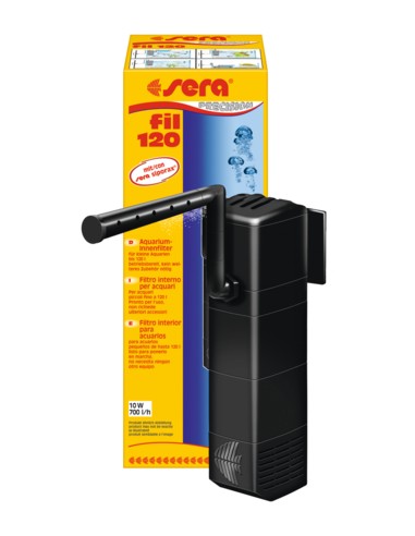 FILTRO INTERIOR FIL 120 PARA ACUARIOS SERA