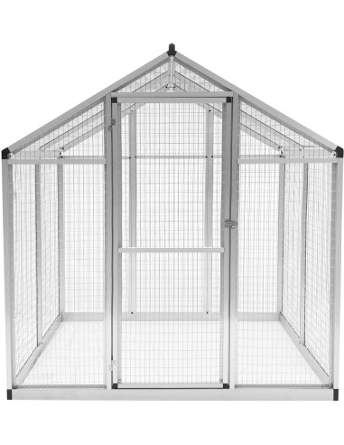 AVIARIO ALUMINIO GAUN - 182 X 178 X 195 CM