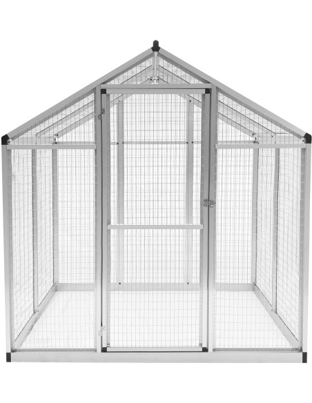 AVIARIO ALUMINIO GAUN - 182 X 178 X 195 CM