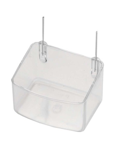 COMEDERO PARA LORO CON GANCHOS ALAMBRE RSL