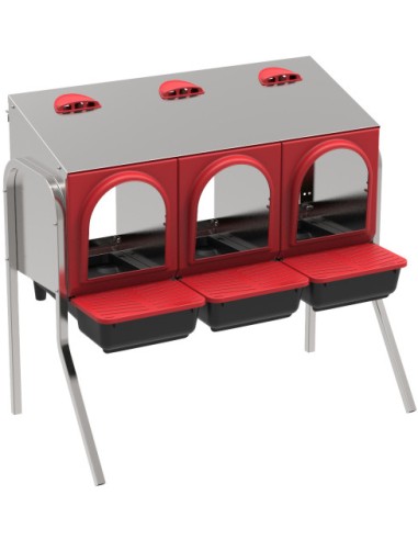 PONEDERO PLATINUM CON PATAS 3 DEPARTAMENTOS COPELE