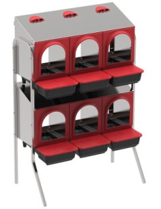 PONEDERO PLATINUM CON PATAS 2 PISOS 6 DEPARTAMENTOS COPELE