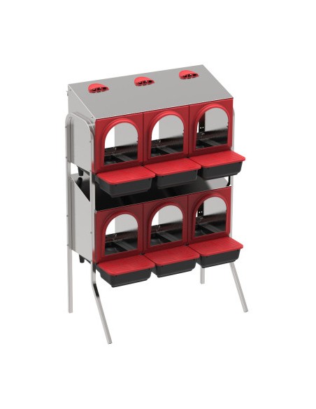 PONEDERO PLATINUM CON PATAS 2 PISOS 6 DEPARTAMENTOS COPELE