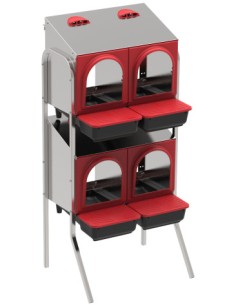 PONEDERO PLATINUM CON PATAS 2 PISOS 4 DEPARTAMENTOS COPELE