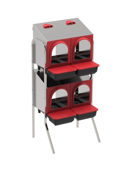 PONEDERO PLATINUM CON PATAS 2 PISOS 4 DEPARTAMENTOS COPELE