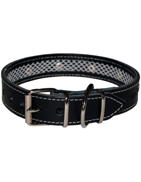 COLLAR CUERO NEGRO TUYNEC