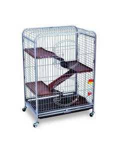 JAULA PARA ROEDORES Nº6 COPELE - 64 X 43 X 92 CM