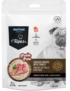 TAPAS GOURMET POLLO Y CON PAVO MEDITERRANEAN NATURAL -...