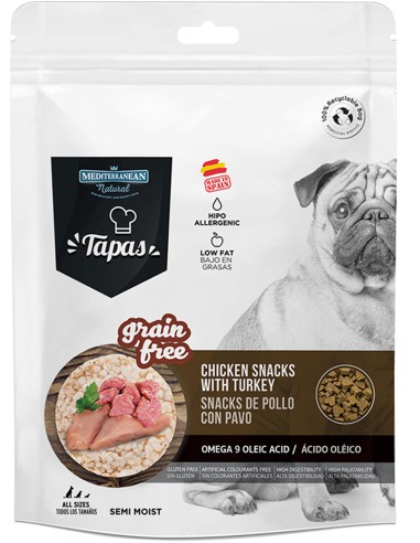 TAPAS GOURMET POLLO Y CON PAVO MEDITERRANEAN...