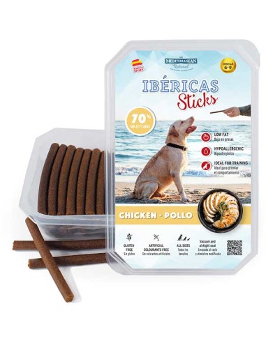 IBERICAS STICKS POLLO MEDITERRANEAN NATURAL