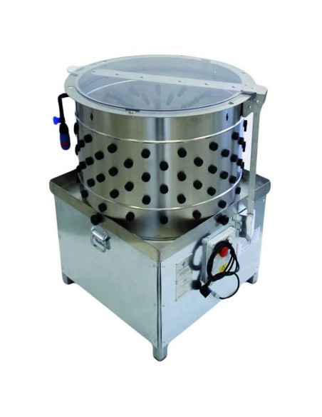 DESPLUMADORA AUTOMÁTICA DE POLLOS Y PAVOS COPELE