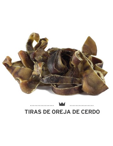 TIRAS DE OREJA DE CERDO MEDITERRANEAN NATURAL