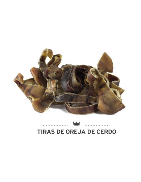 TIRAS DE OREJA DE CERDO MEDITERRANEAN NATURAL