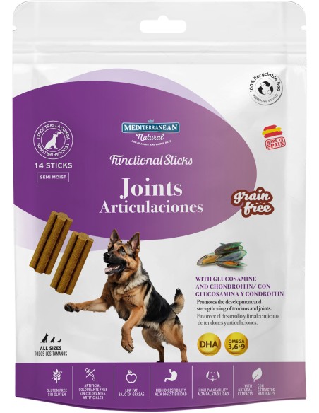 FUNCIONAL SNACKS JOINTS ARTICULACIONES MEDITERRANEAN NATURAL - 110 GR