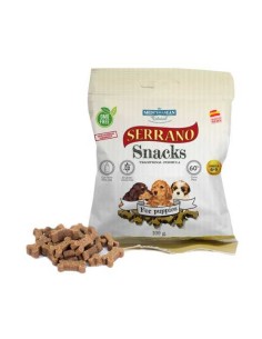 SERRANO SNACKS ESPECIAL PARA CACHORROS 85 GR...
