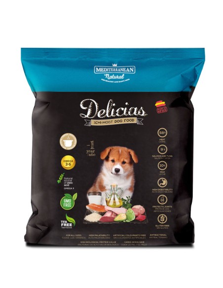 DELICIAS CACHORROS 800 GR MEDITERRANEAN NATURAL