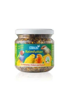 SEMILLAS GERMINADAS CANARIOS Y TROPICALES CLAUS - 210 GR