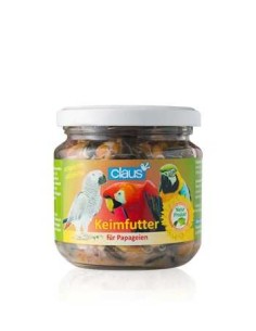 SEMILLAS GERMINADAS LOROS Y COTORRAS CLAUS - 210 GR