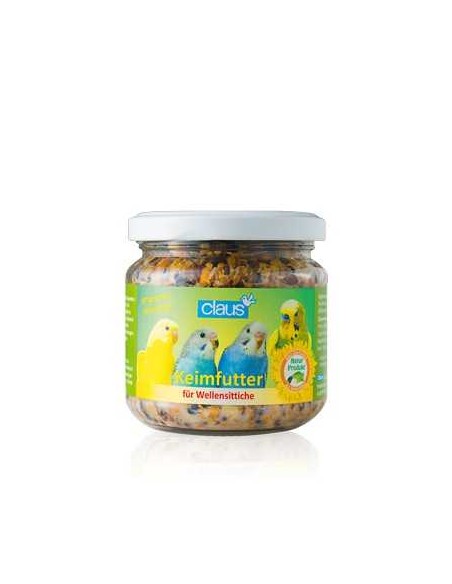 SEMILLAS GERMINADAS PERIQUITOS CLAUS - 210 GR