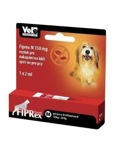 PIPETA PERROS MEDIANOS (DE 10 A 20 KG) FIPREX