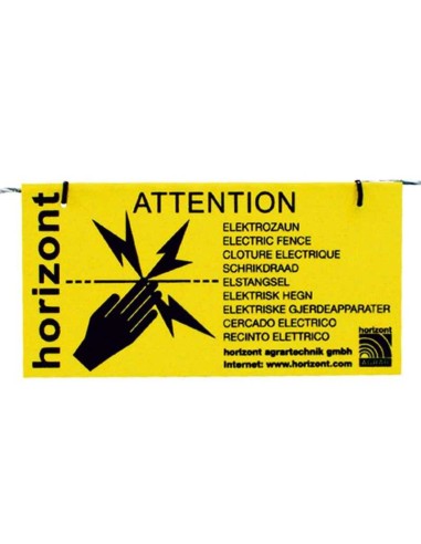 SEÑAL DE AVISO DE 2 CARAS (4 UNIDADES) COPELE