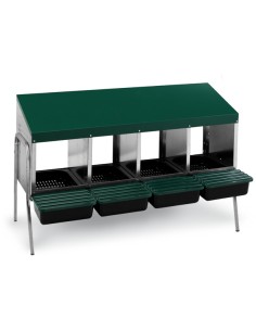 PONEDERO CON CUBETA Y PATAS 4 DEPARTAMENTOS GAUN