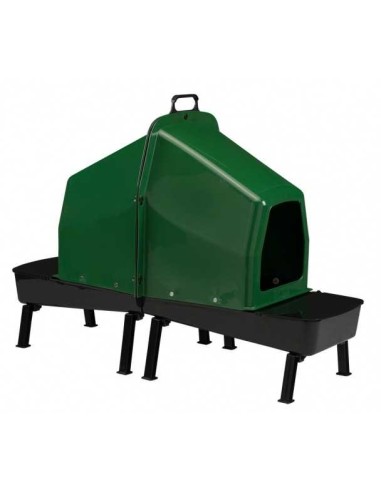 PONEDERO PLÁSTICO DOBLE CON PATAS GAUN