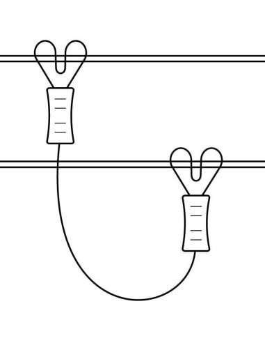 CABLE CONEXIÓN ENTRE LINEAS (2 UNIDADES) COPELE