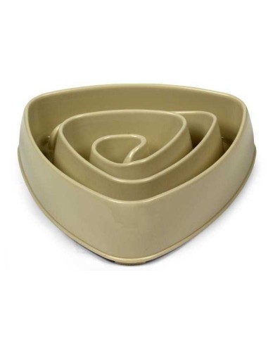 COMEDERO ANTI ESTRESS TRIANGULAR PARA PERROS GAUN