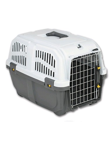 TRANSPORTÍN 3 IATA GRIS SKUDO - 40 X 39 X 60 CM