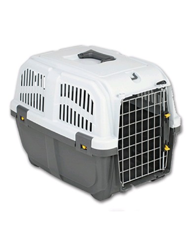 TRANSPORTÍN 4 IATA GRIS SKUDO - 48 X 51 X 68 CM