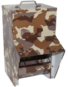 TOLVA EXTERIOR AVES CAMUFLAJE MODELO BURDEOS GAUN