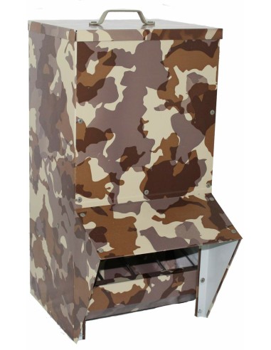 TOLVA EXTERIOR AVES CAMUFLAJE MODELO BURDEOS GAUN