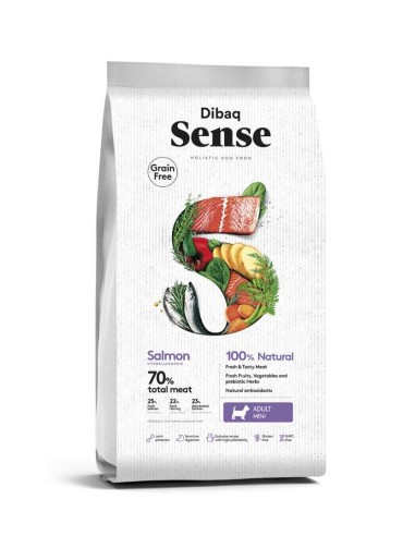 PIENSO SALMON MINI GRAIN FREE DIBAQ SENSE