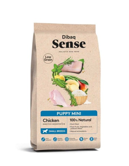 PUPPY MINI POLLO LOW GRAIN DIBAQ SENSE - 2 KG