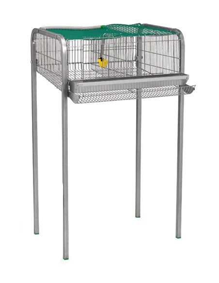 CESTA CODORNICES 2 DEPARTAMENTOS CON PATAS GAUN