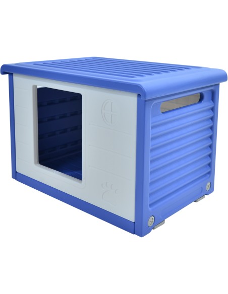 CASETAS MASCOTAS CONFORT AZUL GAUN