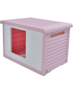 CASETAS MASCOTAS CONFORT ROSA GAUN