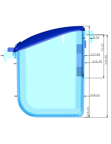 BEBEDERO EL ABUELO 500 ML MOLDES AVE