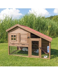 CONEJERA CON RECINTO TRIXIE - 151 X 107 X 80 CM 2