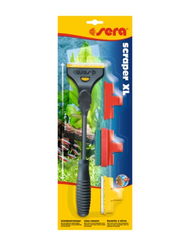 SCRAPER LIMPIADOR PARA CRISTALES DE ACUARIOS SERA