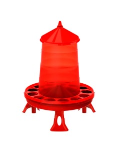 TOLVA PLASTICA ROJA CON PATAS COPELE 2