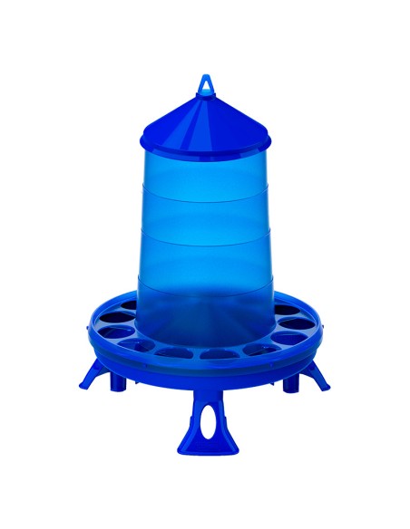 TOLVA PLASTICA AZUL CON PATAS COPELE